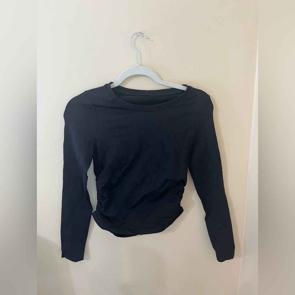 Classic Black Long Sleeve Top
